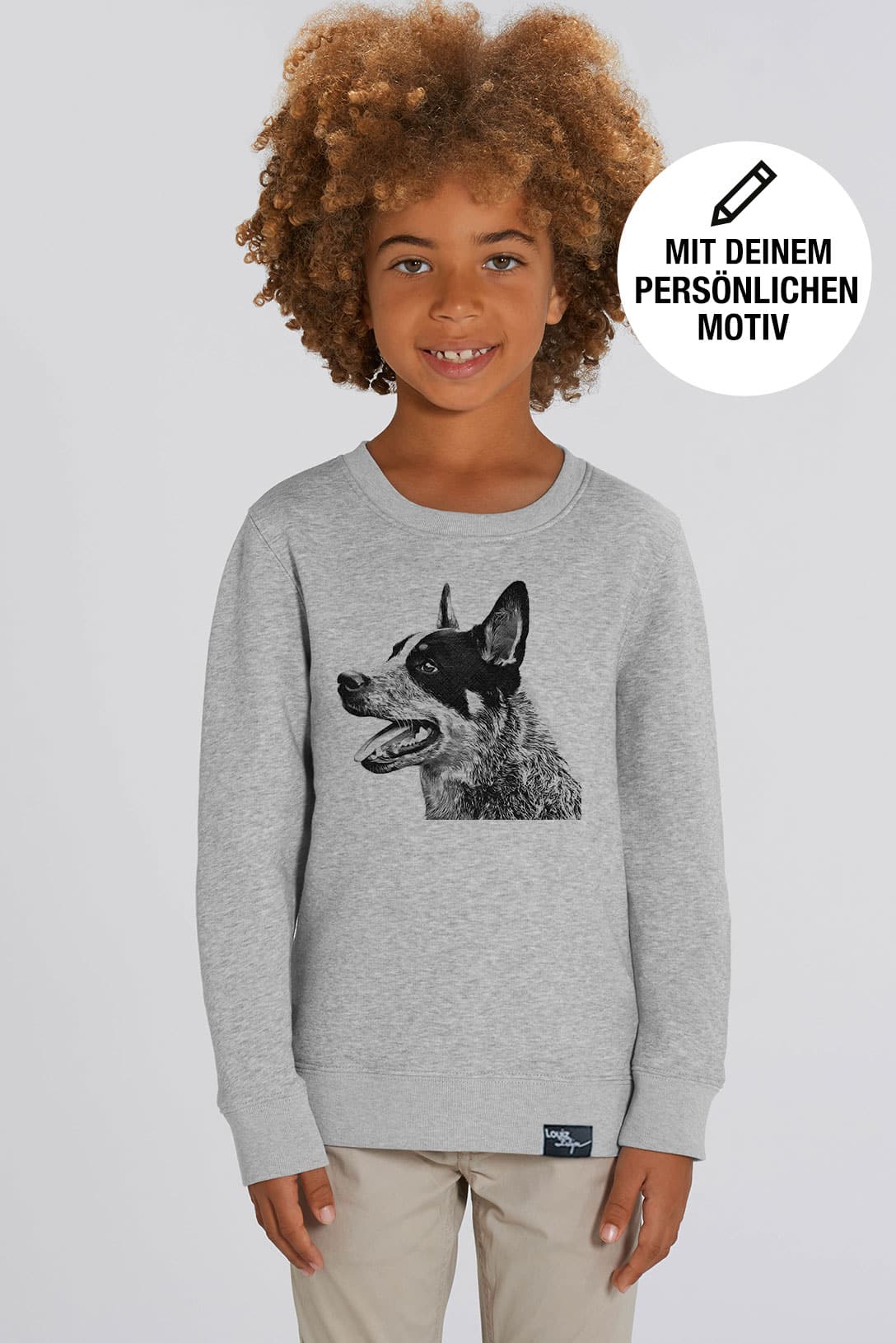 LOUIZ FELIPE Kinder Pullover Unisex / im Sketch Style