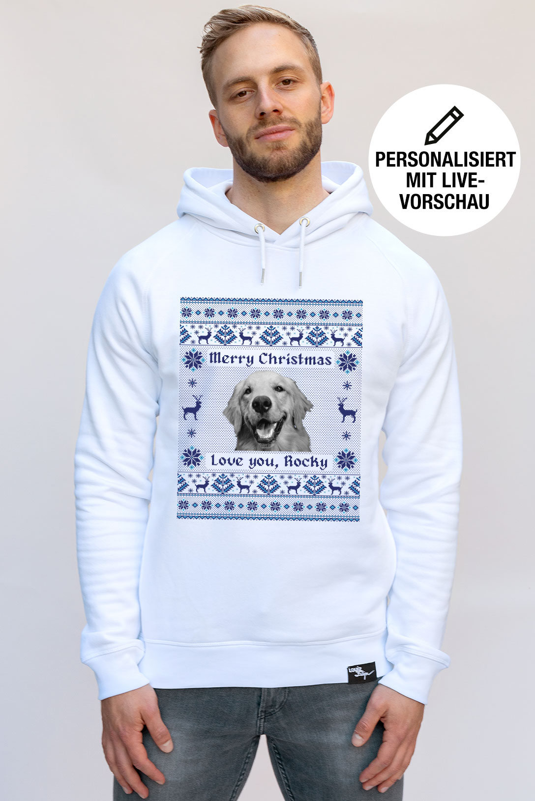LOUIZ FELIPE Christmas Style / personalisiertes T-Shirt / Hoodie