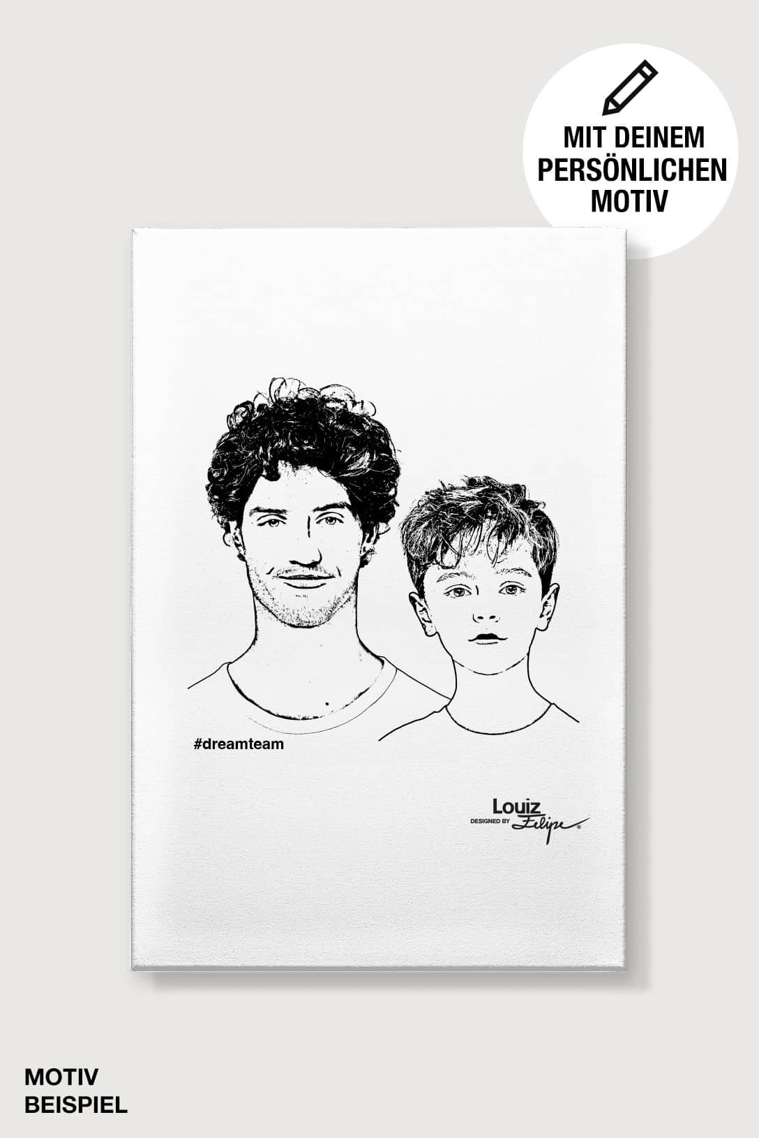 LOUIZ FELIPE Leinwand personalisiert / im Classic Style